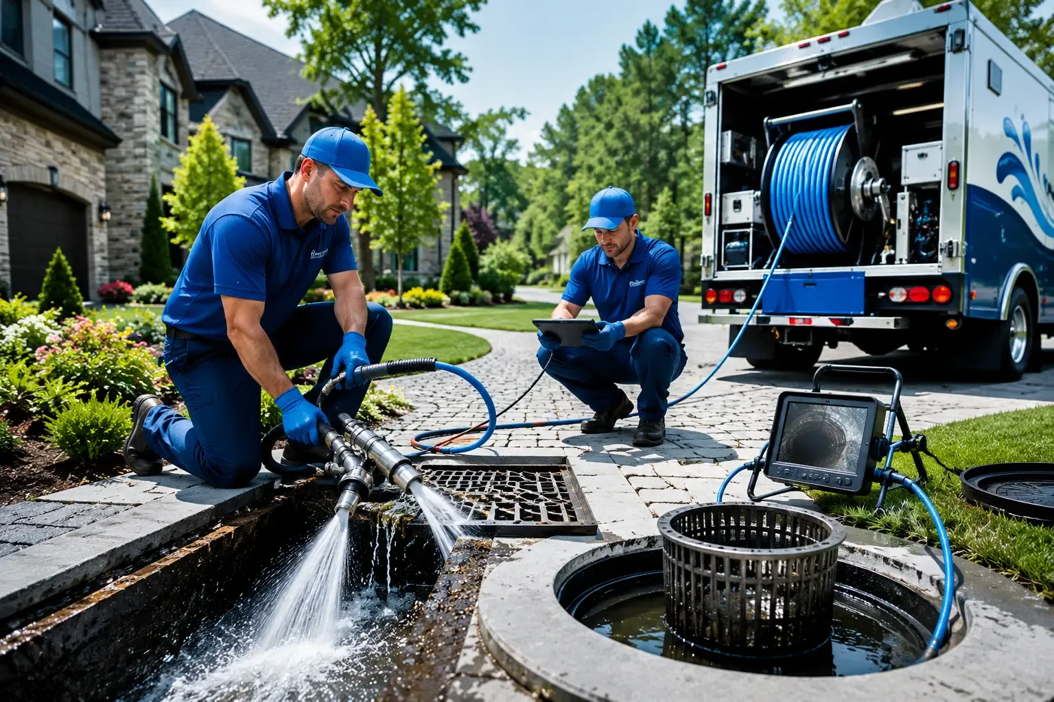 Local outdoor drain cleaning professionals in Belton, KY